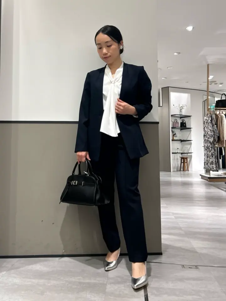 ストレッチピンタックパンツ/YECCA VECCA（イェッカ ヴェッカ）の