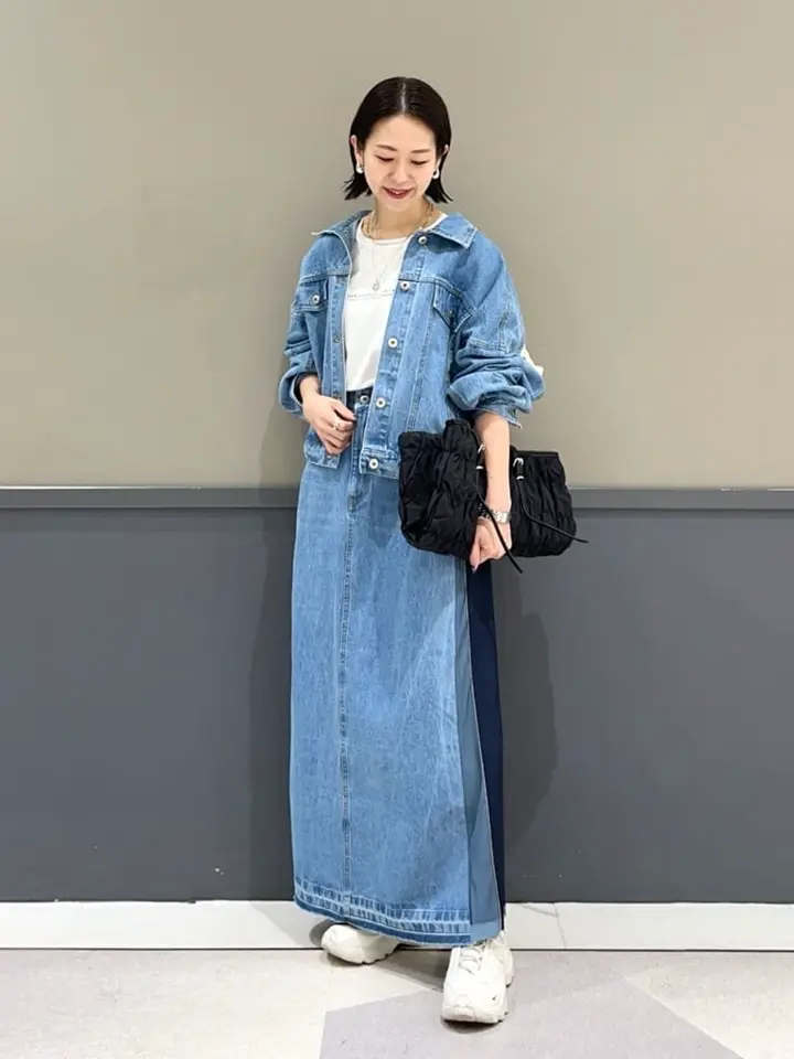 フリンジデニムジャケット/YECCA VECCA（イェッカ ヴェッカ）の