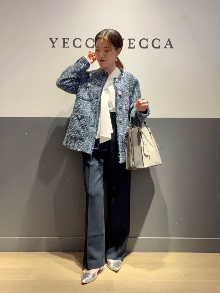 LOHEN★ サイドベルテッドハイウエストパンツ 36 サイドベルテッドハイウエストパンツ/YECCA VECCA（イェッカ ヴェッカ