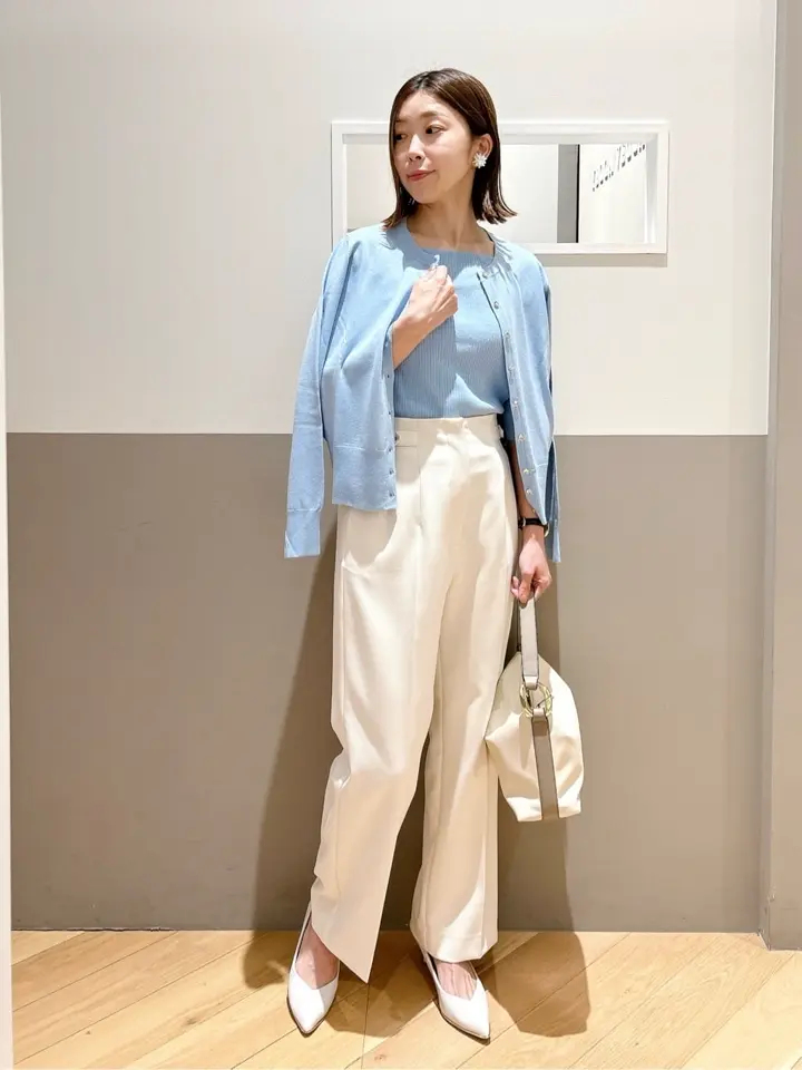 LOHEN ローヘン　サイドベルテッドハイウエストパンツ サイドベルテッドハイウエストパンツ/YECCA VECCA（イェッカ ヴェッカ