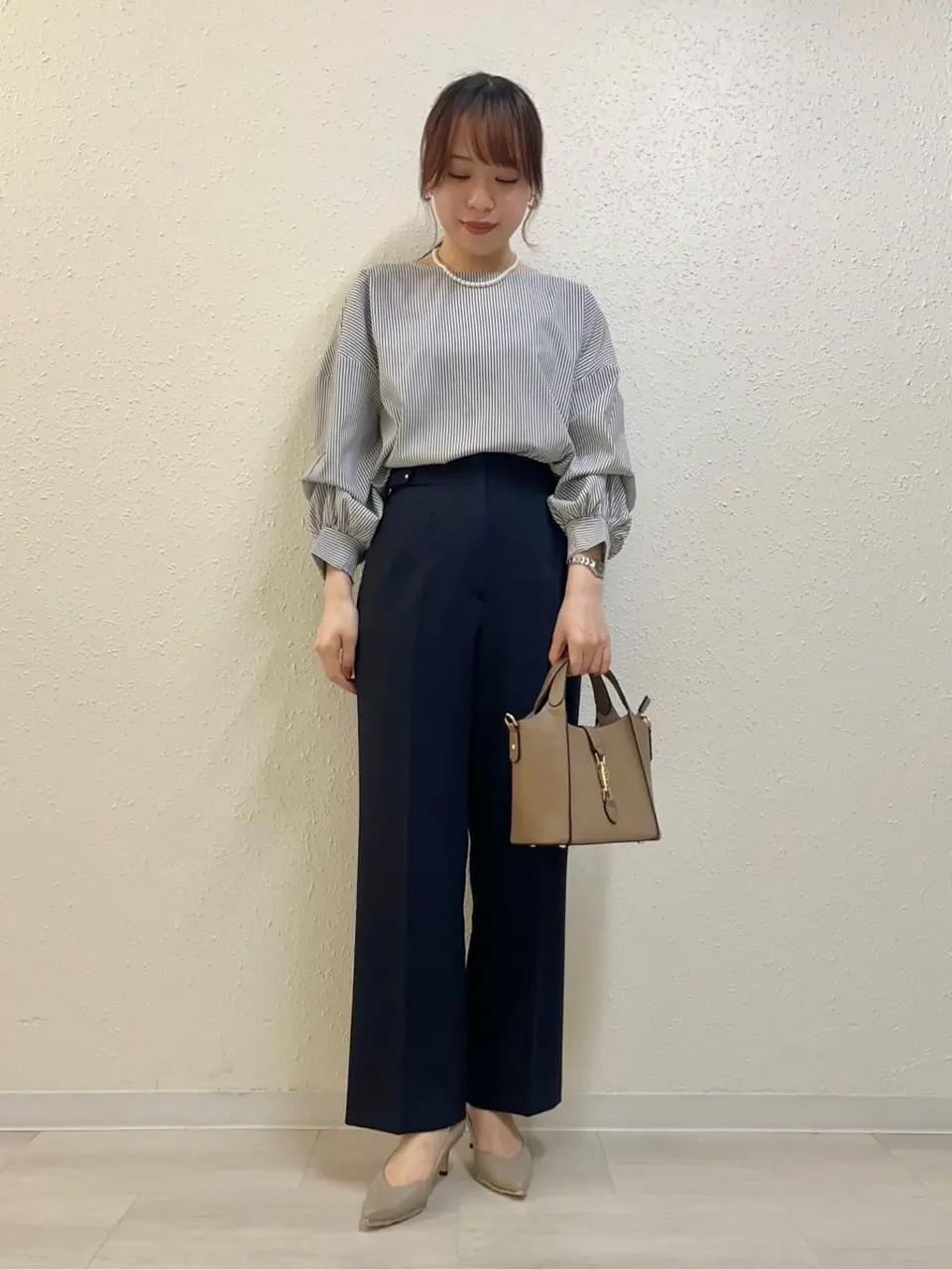 サイドベルテッドハイウエストパンツ/YECCA VECCA（イェッカ ヴェッカ