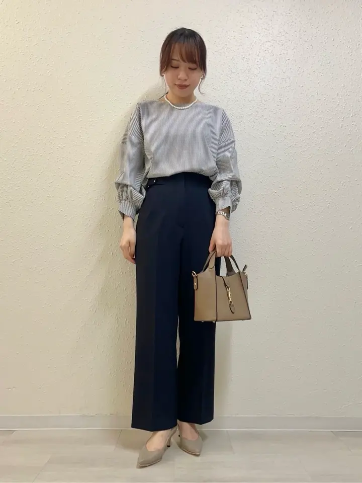 サイドベルテッドハイウエストパンツ/YECCA VECCA（イェッカ