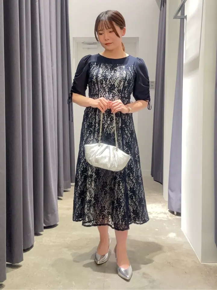 レース切替フレアドレス/YECCA VECCA（イェッカ ヴェッカ）のその他