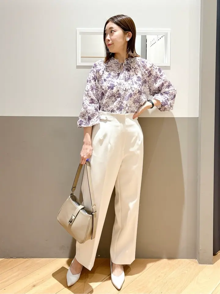 サイドベルテッドハイウエストパンツ/YECCA VECCA（イェッカ ヴェッカ