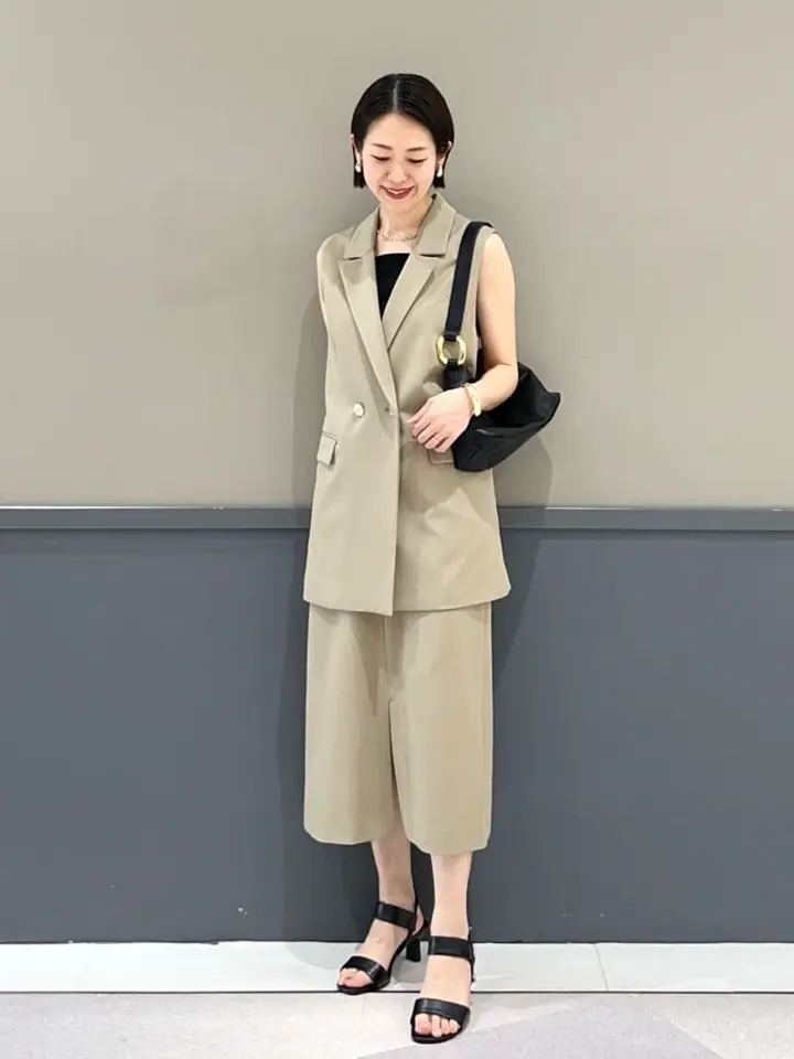 金釦テーラードジレジャケット/YECCA VECCA（イェッカ ヴェッカ）の