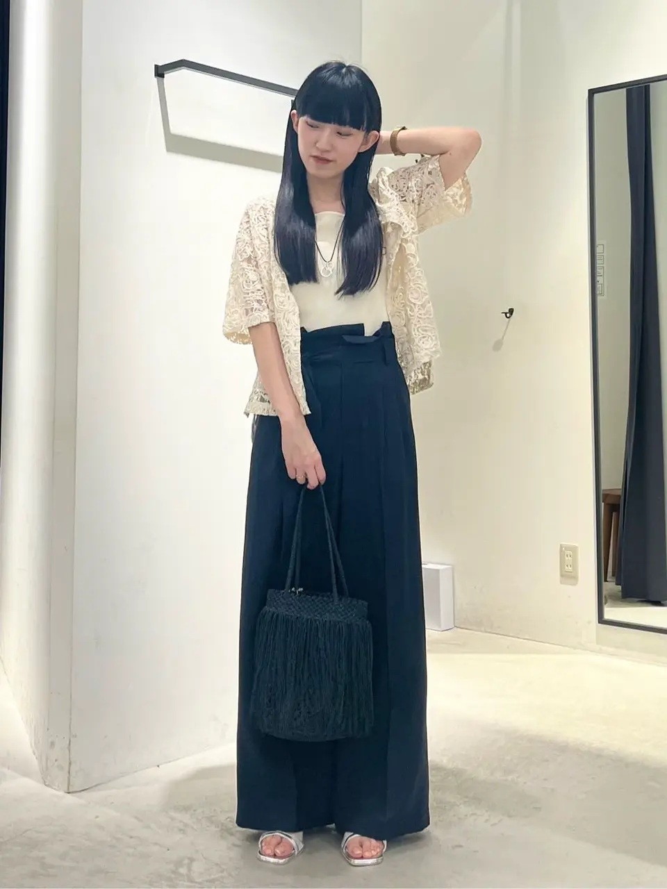 The Bagmati】フリンジバッグ/YECCA VECCA（イェッカ ヴェッカ）の