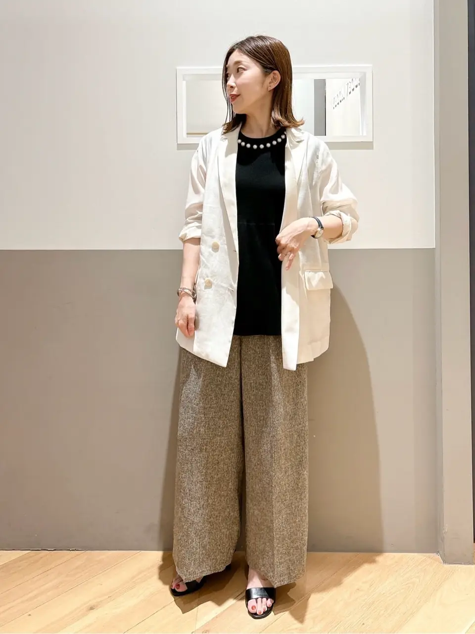 YECCA VECCA 2025最新モデル シアーテーラードジャケット シアーテーラードジャケット/YECCA VECCA（イェッカ ヴェッカ