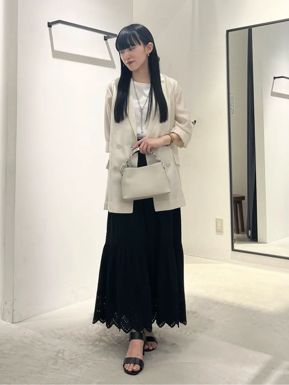 YECCA VECCA 2025最新モデル シアーテーラードジャケット シアーテーラードジャケット/YECCA VECCA（イェッカ ヴェッカ