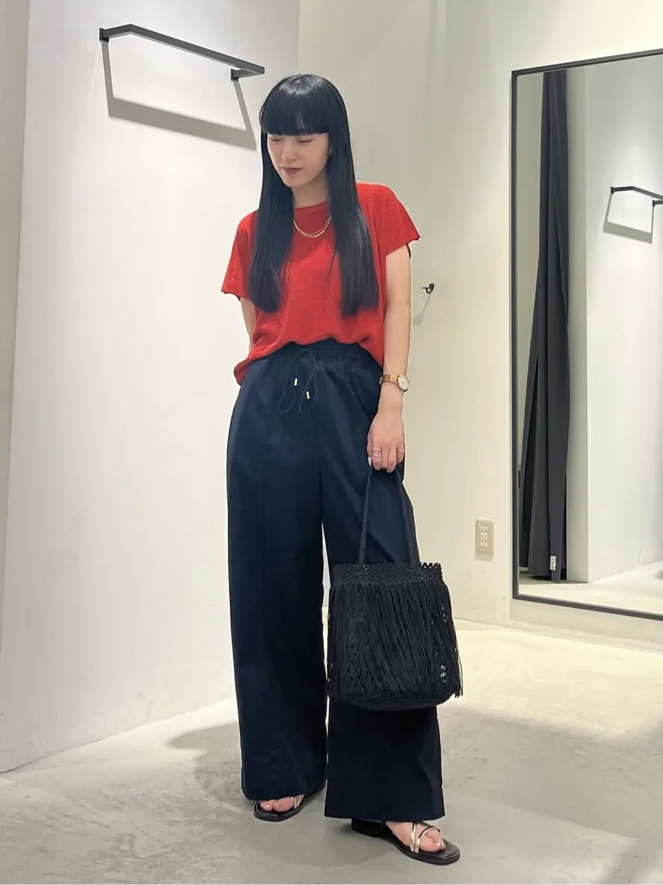 The Bagmati】フリンジバッグ/YECCA VECCA（イェッカ ヴェッカ）の