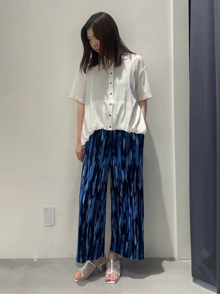 イェッカ ヴェッカ（YECCA VECCA）/【接触冷感】裾バルーン切替デザインヘムシャツ 接触冷感】裾バルーン切替デザインヘムシャツ/YECCA VECCA（イェッカ