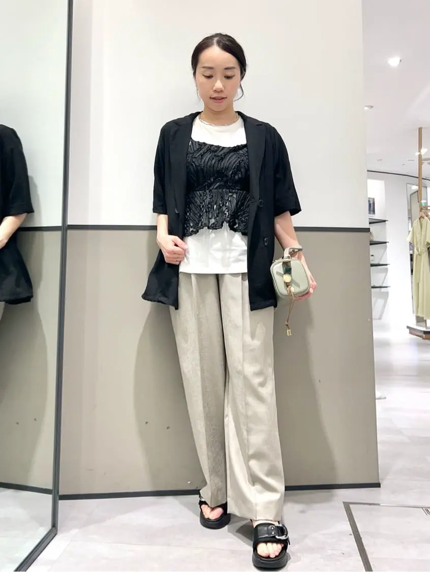 ハーフスリーブライトジャケット/YECCA VECCA（イェッカ ヴェッカ）の