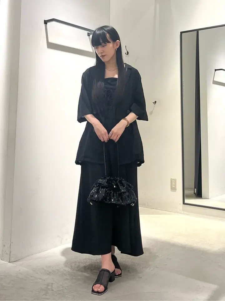 2wayレースアップキャミワンピース/YECCA VECCA（イェッカ ヴェッカ