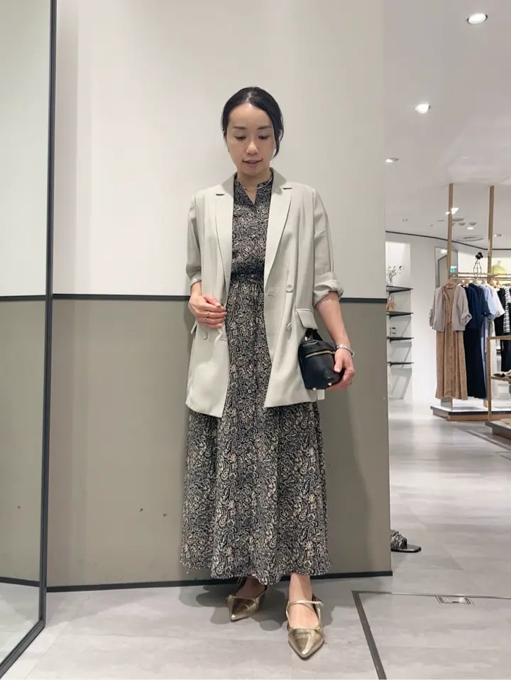 接触冷感】COOLシャツテーラードジャケット/YECCA VECCA（イェッカ