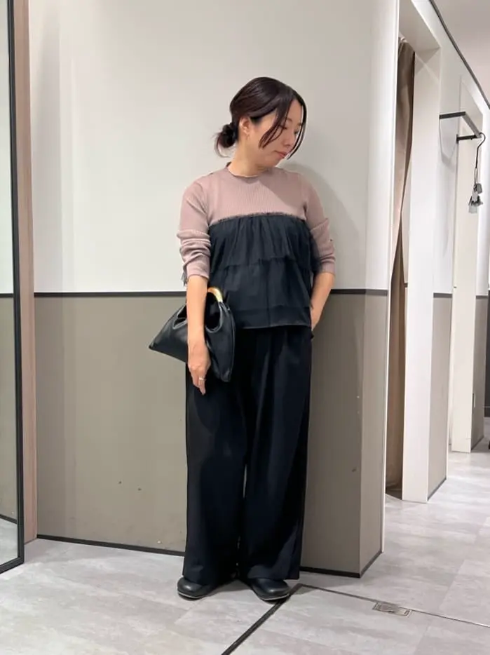 イェッカ ヴェッカ（YECCA VECCA）/イージーワイドパンツ サイドラインイージーワイドパンツ/YECCA VECCA（イェッカ ヴェッカ