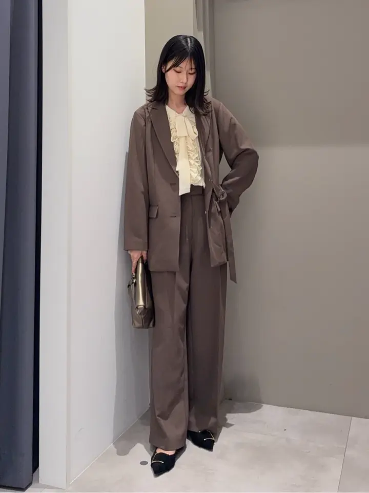 2wayアシメデザインロングジャケット/YECCA VECCA（イェッカ ヴェッカ