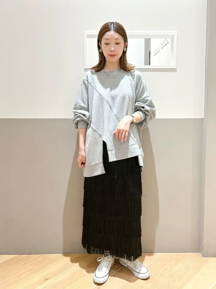 アシメデザインプルオーバー/YECCA VECCA（イェッカ ヴェッカ）の