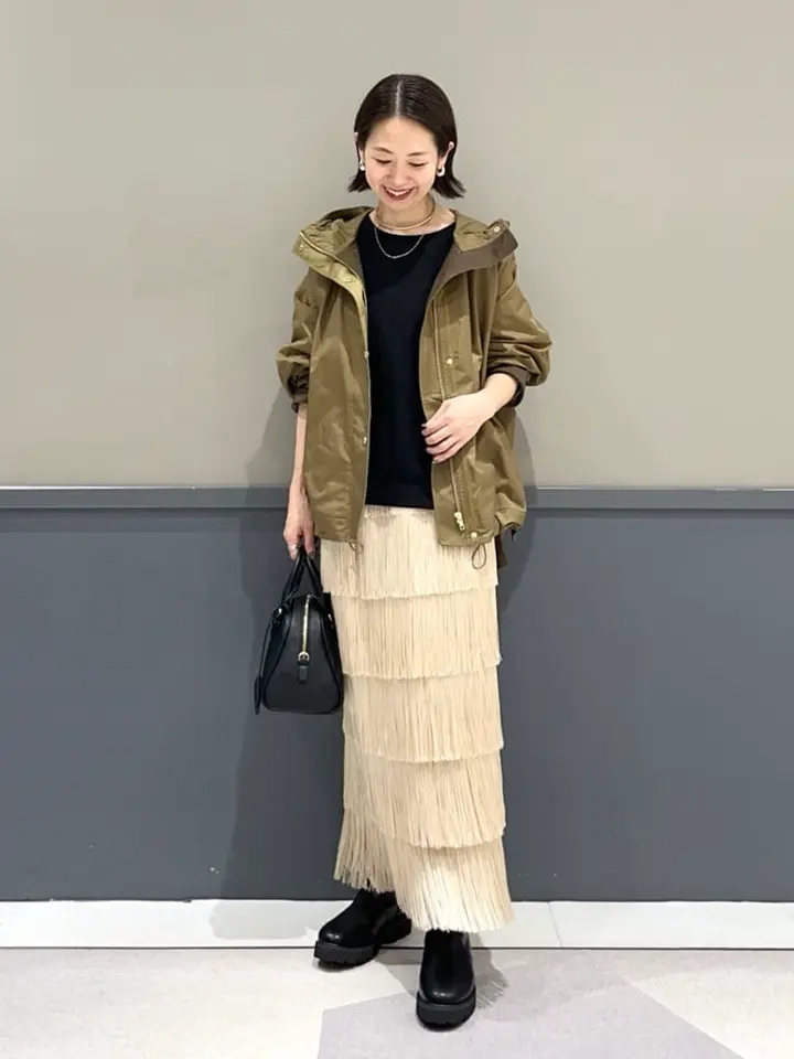 フリンジロングスカート/YECCA VECCA（イェッカ ヴェッカ）のその他