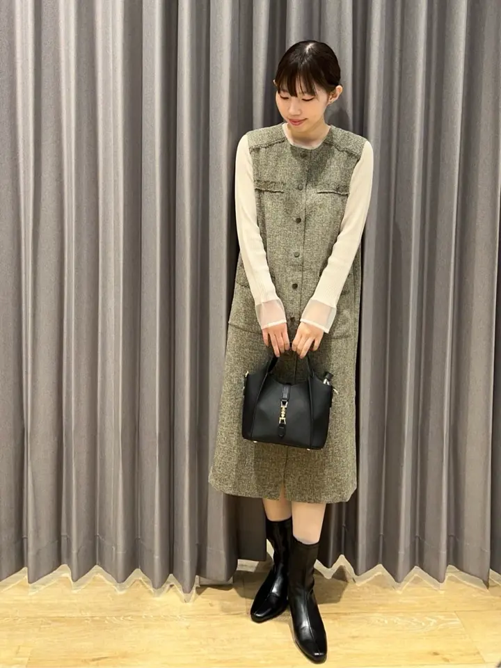 ツイードジレジャンスカ/YECCA VECCA（イェッカ ヴェッカ）の