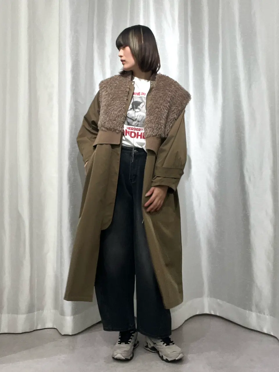ライナー付きブルゾンコート/GARAGE OF GOOD CLOTHING（ガレージ オブ