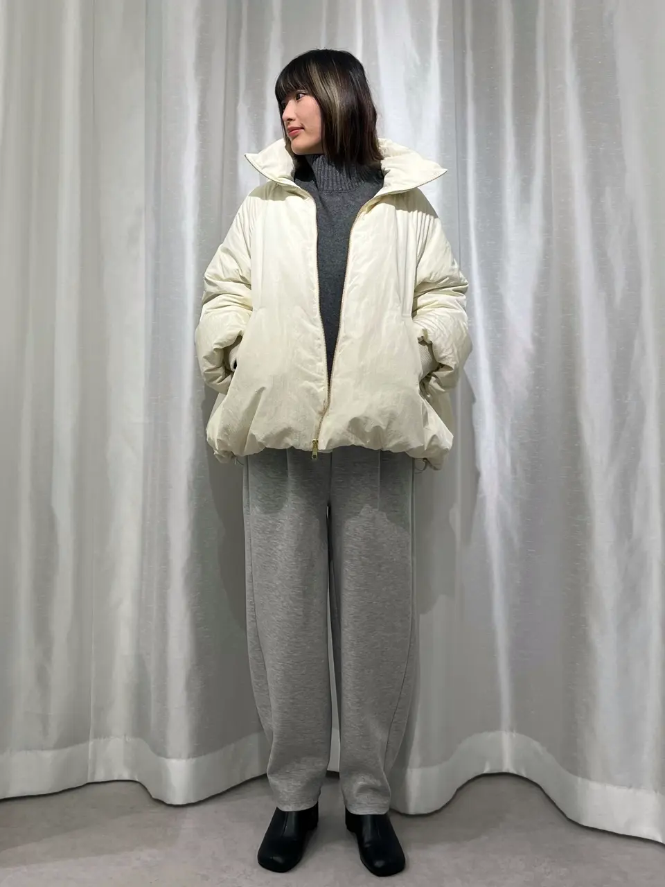 あ*ら様 アルテリア　カシミア混　プルオーバー 日本製】カシミア混タートルプルオーバー/GARAGE OF GOOD CLOTHING
