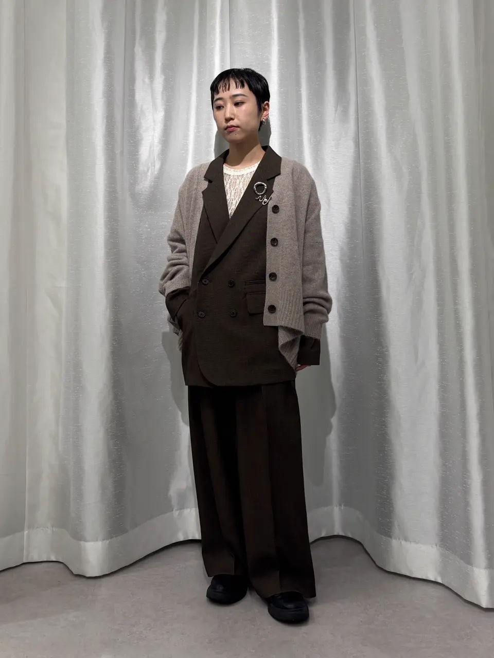 日本製】ダブルブレストジャケット/GARAGE OF GOOD CLOTHING(ガレージ 日本製】ダブルブレストジャケット/GARAGE OF GOOD CLOTHING(ガレージ
