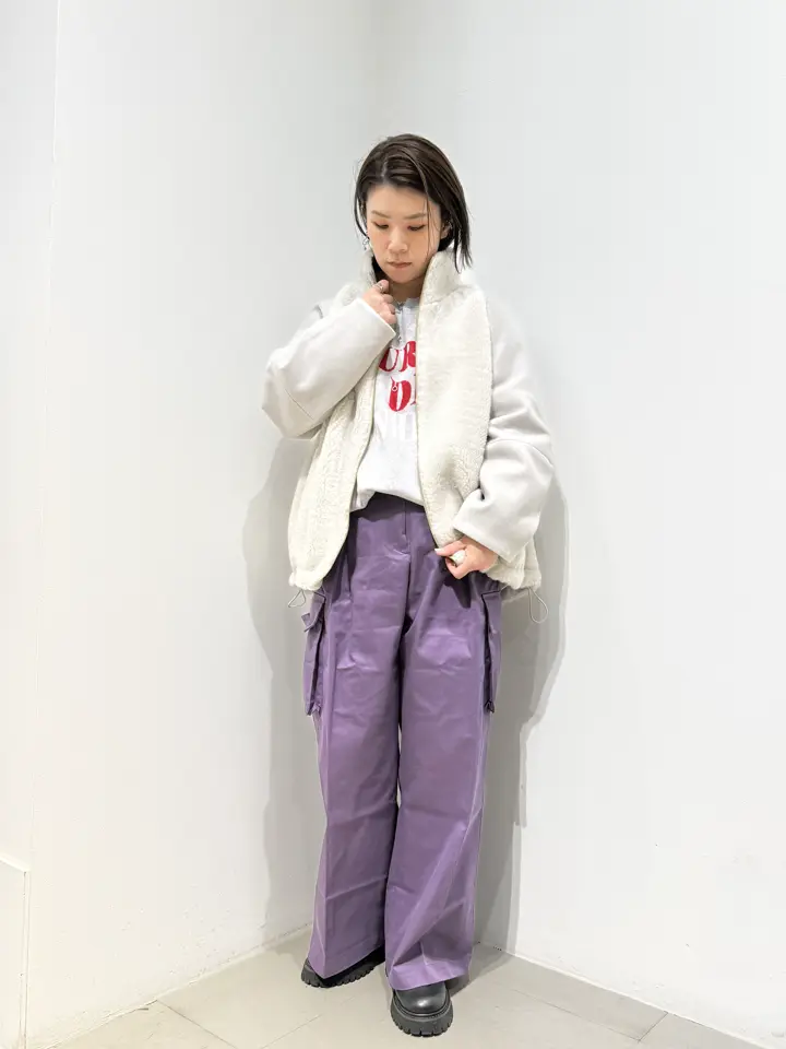 ヘイジーボアショートコート/GARAGE OF GOOD CLOTHING（ガレージ オブ