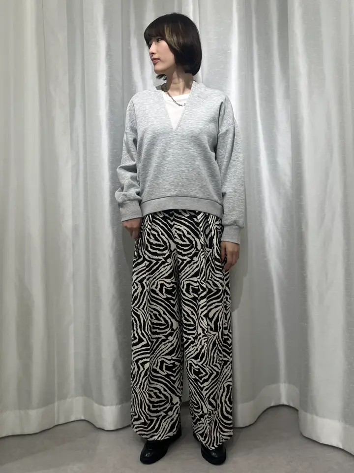 日本製】ゼブラプリント4タックワイドパンツ/GARAGE OF GOOD CLOTHING