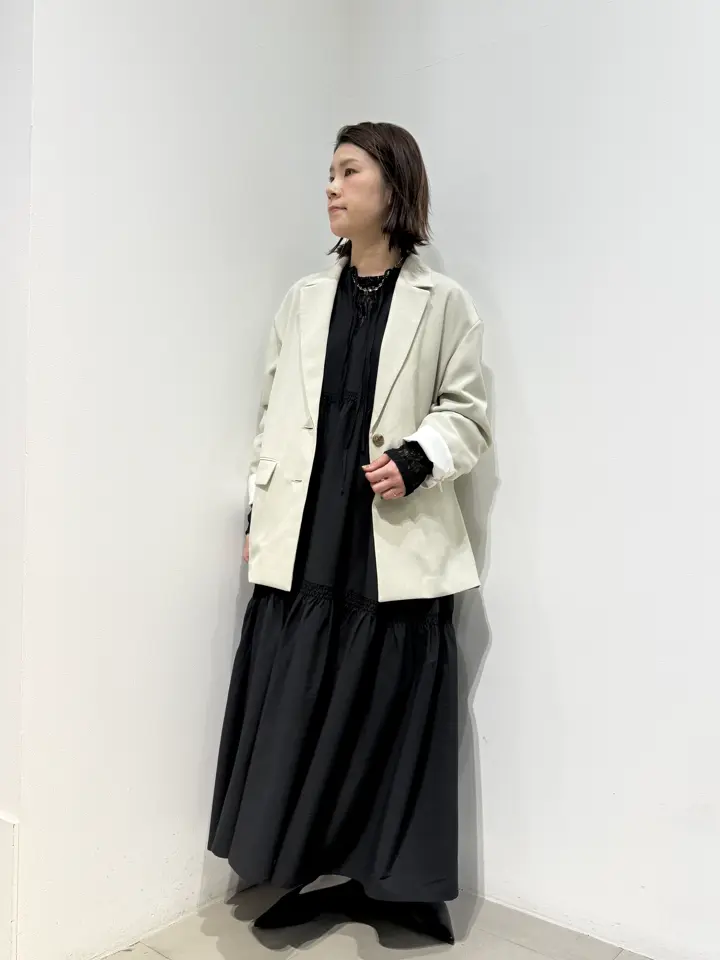 ギャザーティアードワンピース/GARAGE OF GOOD CLOTHING（ガレージ