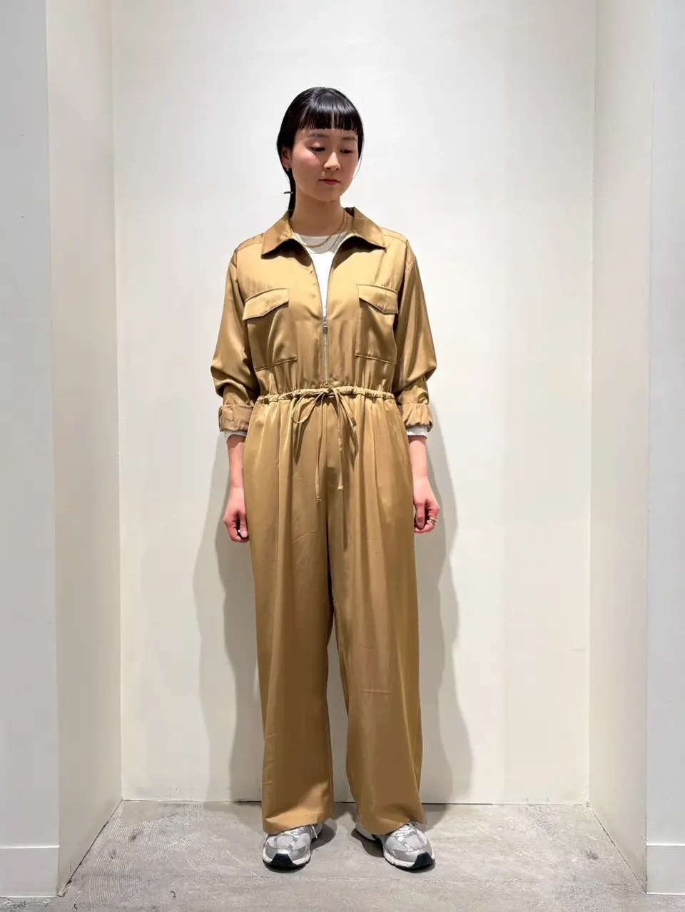 フロントジップオールインワン/GARAGE OF GOOD CLOTHING（ガレージ