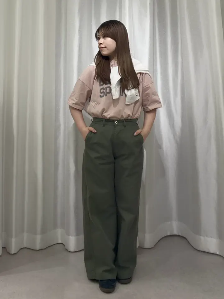 ワイドチノパンツ/GARAGE OF GOOD CLOTHING（ガレージ オブ グッド