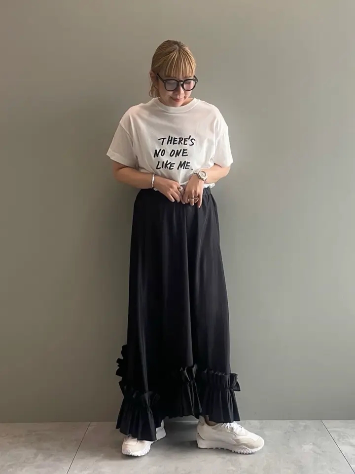 裾フリルスカート/GARAGE OF GOOD CLOTHING（ガレージ オブ グッド