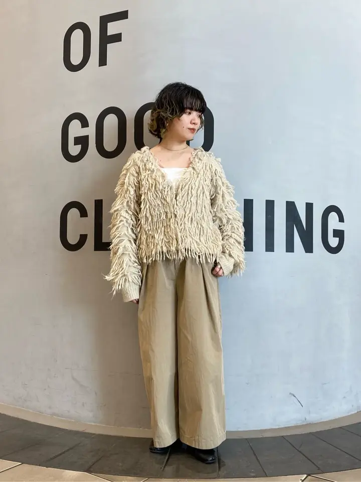 lelill×GOGC】ワイドチノパンツ/GARAGE OF GOOD CLOTHING（ガレージ