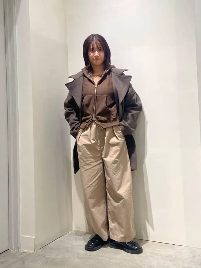 lelill×GOGC】ワイドチノパンツ/GARAGE OF GOOD CLOTHING（ガレージ