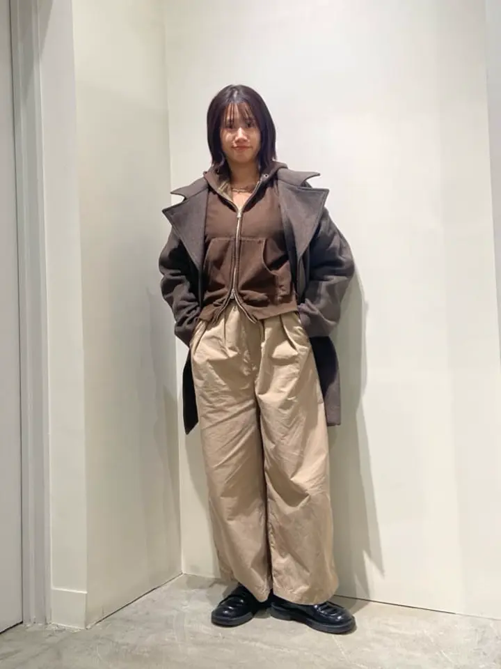 lelill×GOGC】ワイドチノパンツ/GARAGE OF GOOD CLOTHING（ガレージ