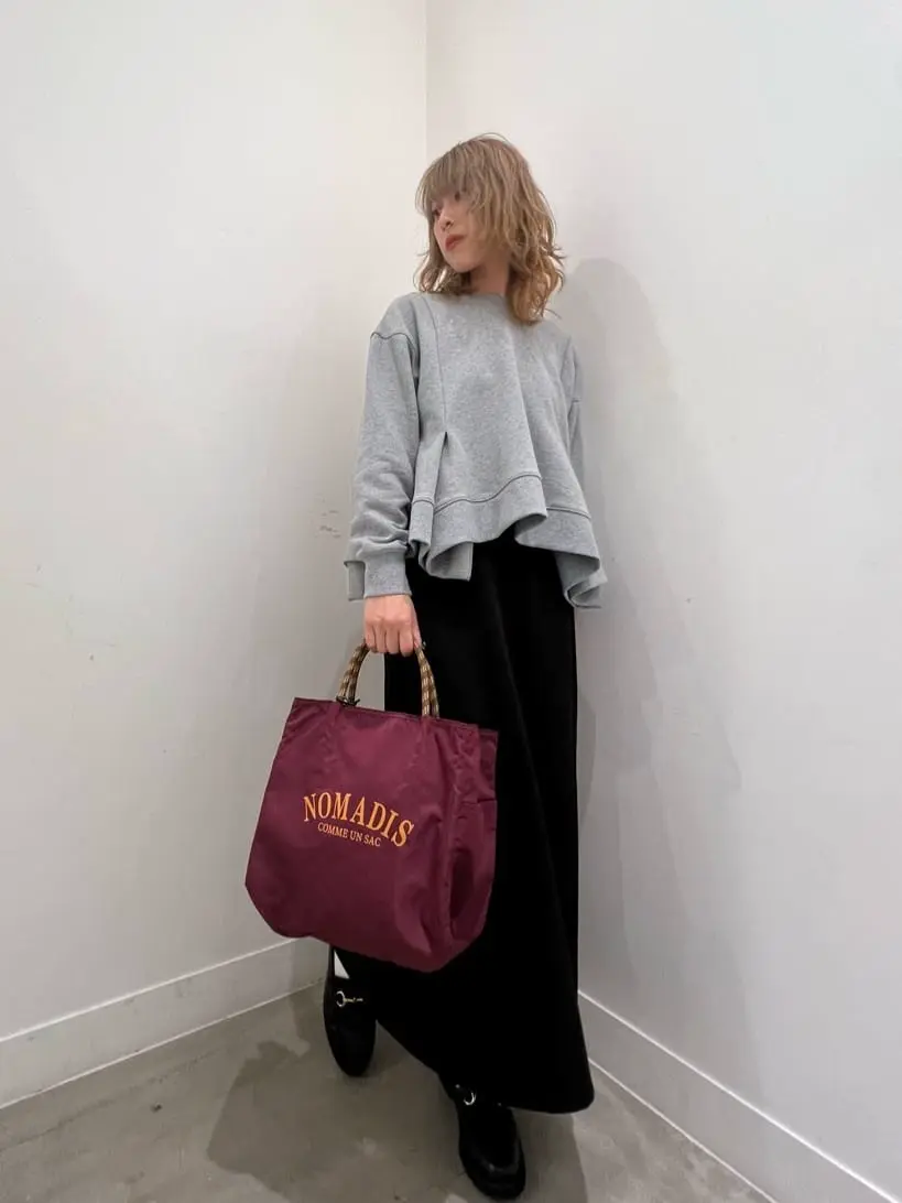 NOMADIS COMME UN SAC エコバッグ グレー ノマディス トートバッグ エコバッグ NOMADIS SAC レディース 国内正規