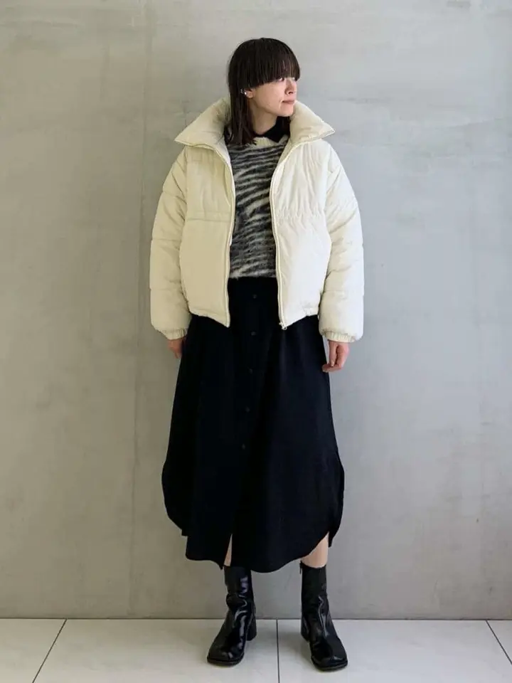 ビッグカラードロスト中綿ブルゾン/GARAGE OF GOOD CLOTHING（ガレージ