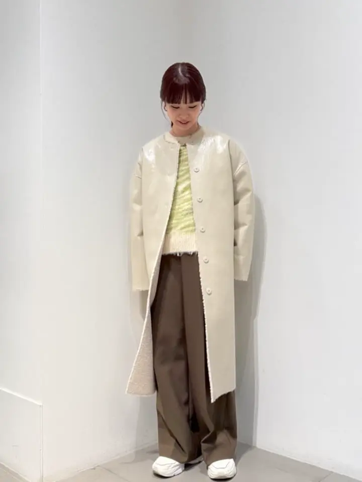 TORRAZZO DONNA】エナメル×ボア リバーシブルコート/GARAGE OF GOOD