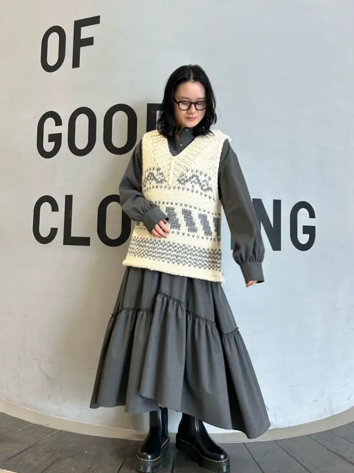 シフトヘムワンピース/GARAGE OF GOOD CLOTHING（ガレージ オブ グッド