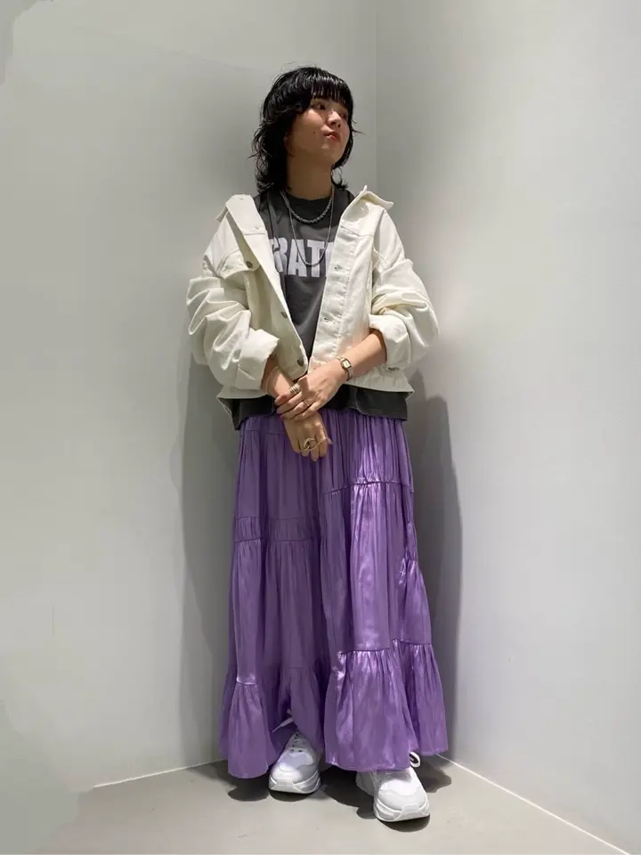 ロング袖オーバーサイズデニムJK/GARAGE OF GOOD CLOTHING（ガレージ
