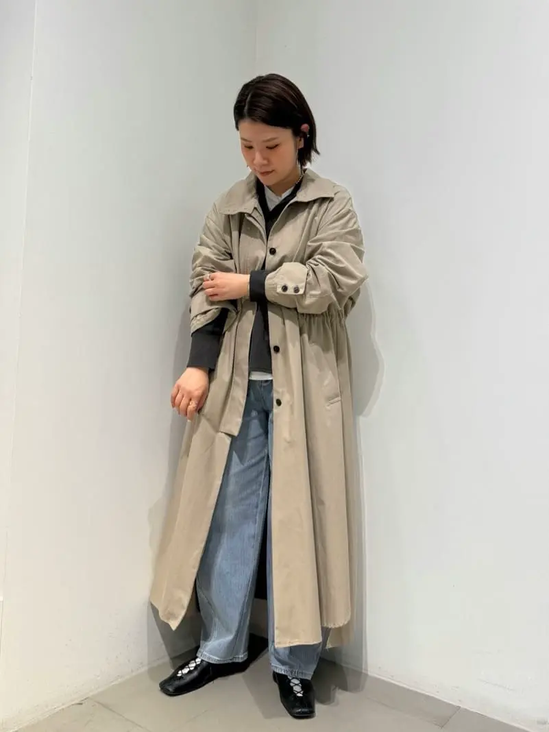 スタンドカラードロストロングコート/GARAGE OF GOOD CLOTHING