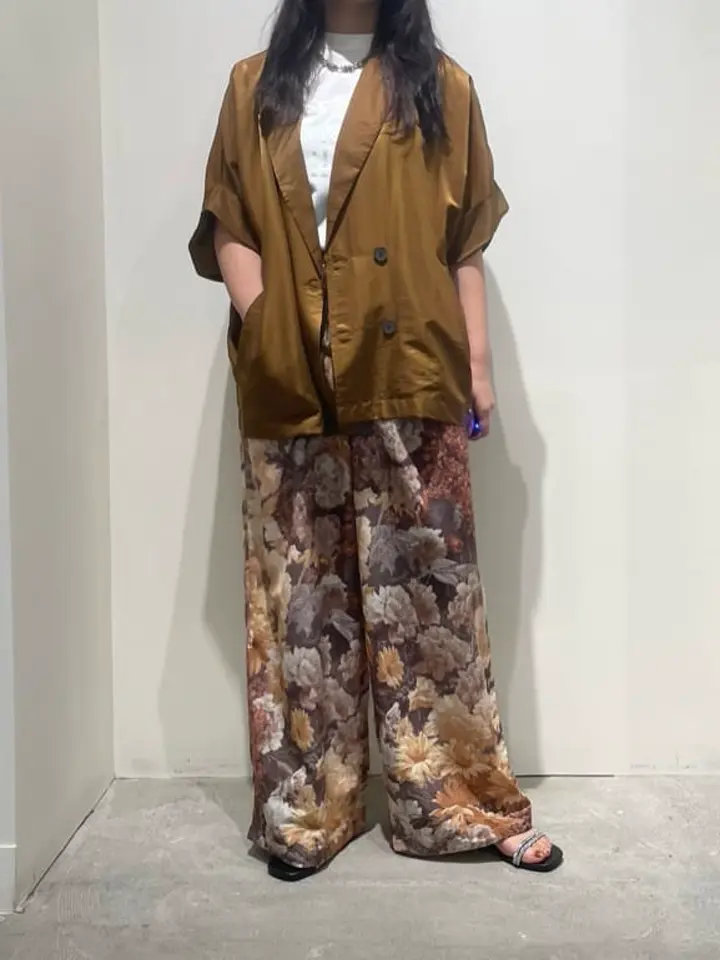 新品GARAGE OF GOOD CLOTHING 半袖ジャケット ストライプ半袖ジャケット/GARAGE OF GOOD CLOTHING（ガレージ オブ