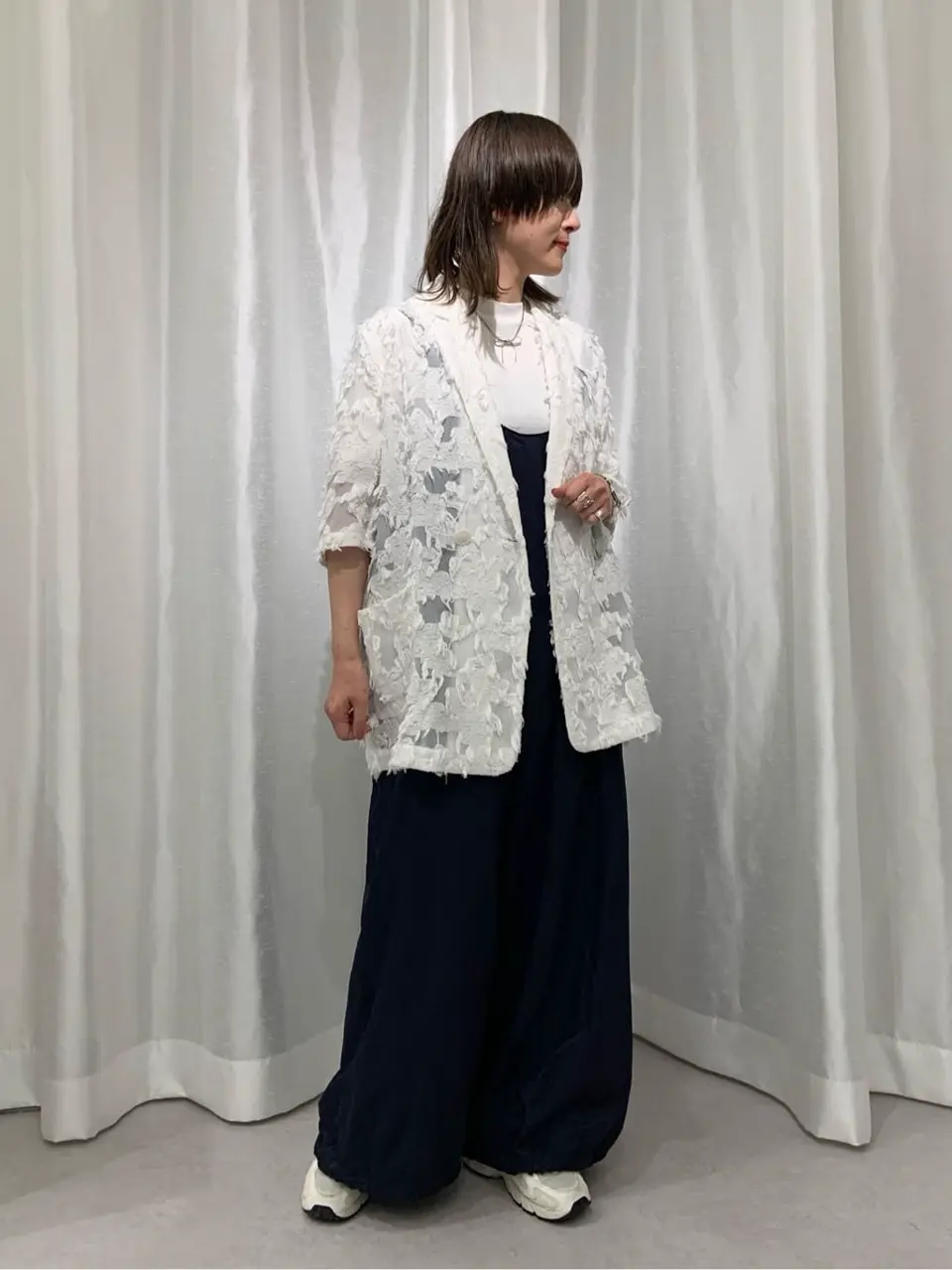 GARAGE OF GOOD CLOTHING タックワイドオールインワン タックワイド