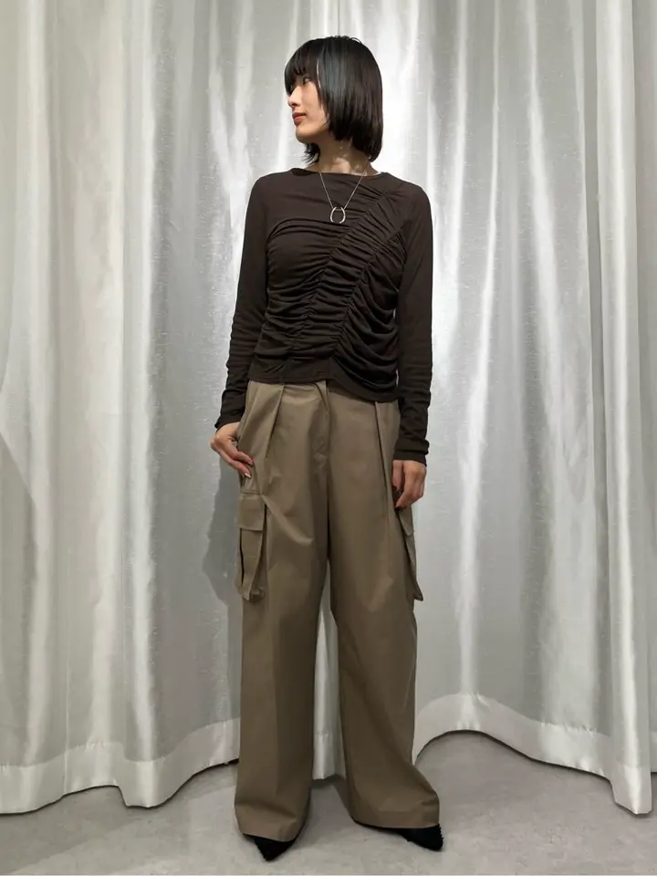 カーゴタックワイドパンツ/GARAGE OF GOOD CLOTHING（ガレージ オブ