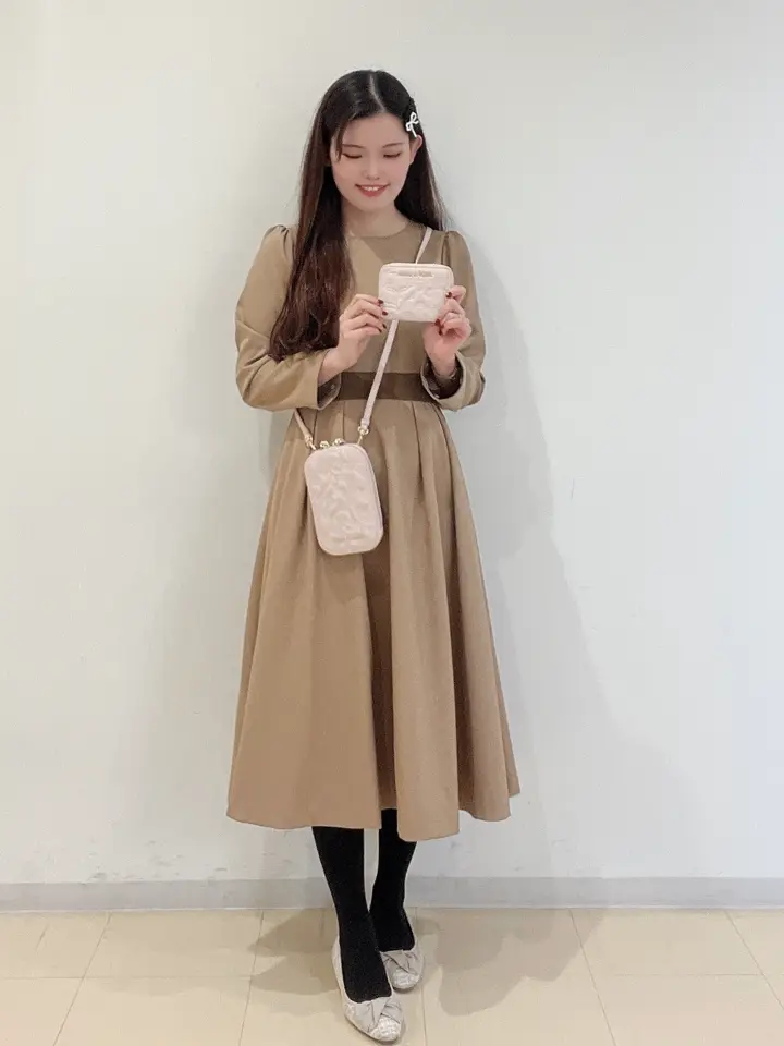 リボンキルティングフラグメントケース/Maison de FLEUR（メゾン ド