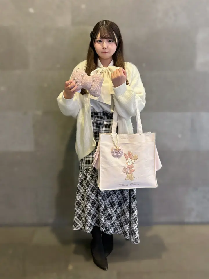 三連休限定価格☆ブルーベリーワンピース☆メゾンドフルールプチローブ canone Maison de FLEUR（メゾンドフルール）の「フラワーリボンロング