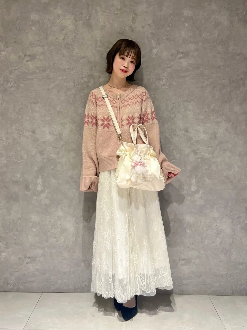 オーガンジーダブルリボン2Wayトートバッグ/Maison de FLEUR（メゾン