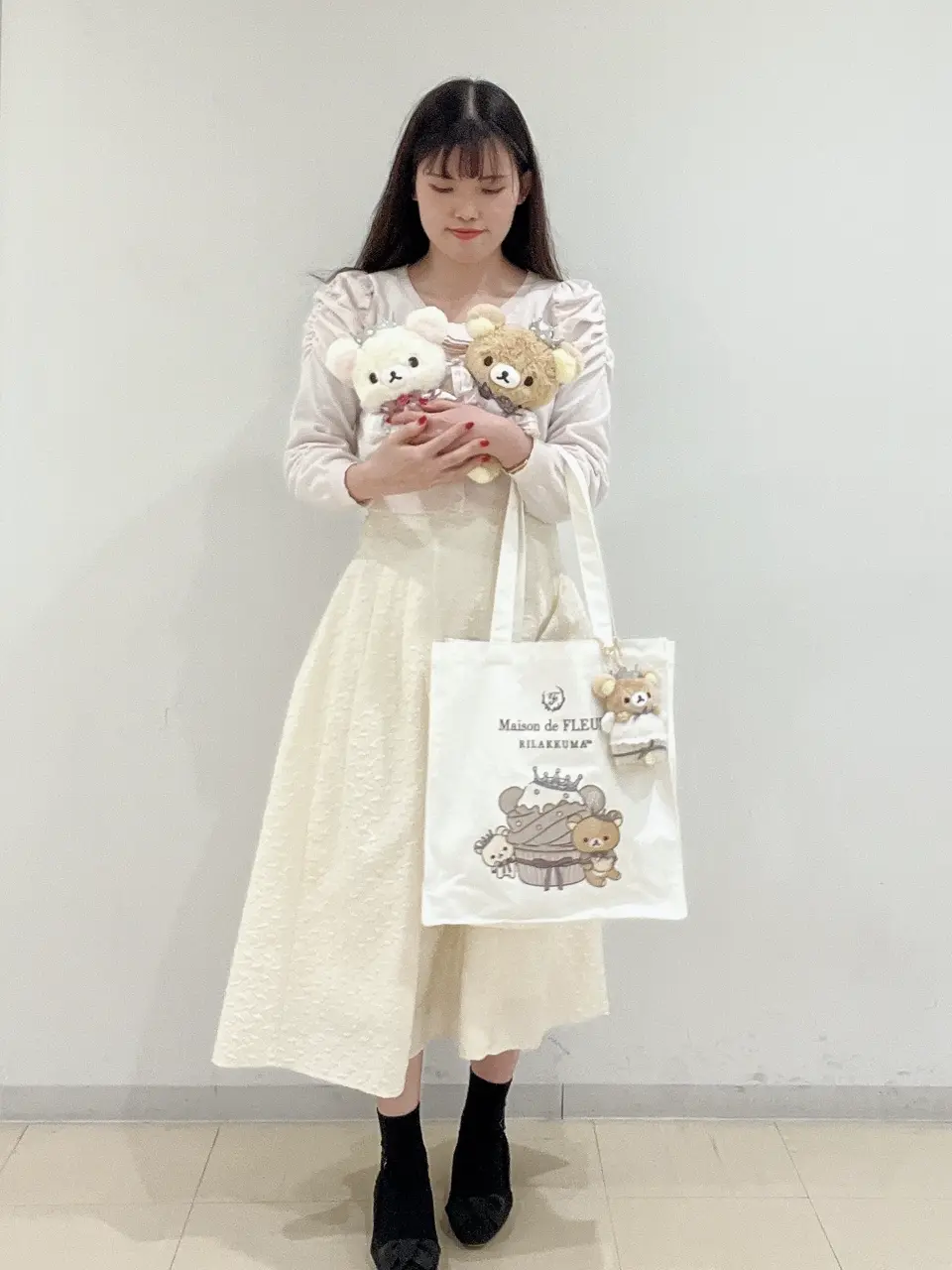 コリラックマ ぬいぐるみ/Maison de FLEUR（メゾン ド フルール）の