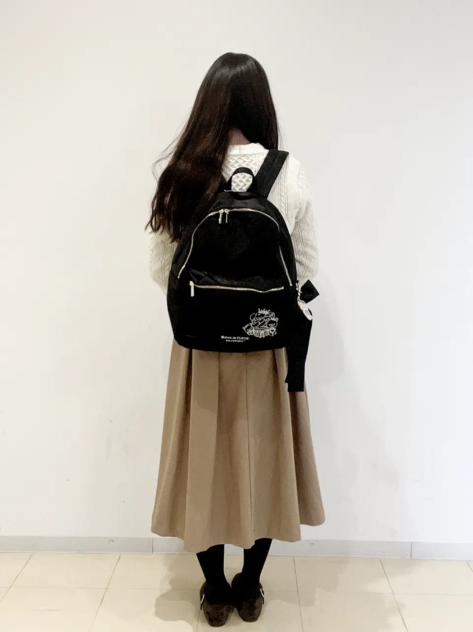 リラックマ リボンラウンドリュック/Maison de FLEUR（メゾン ド