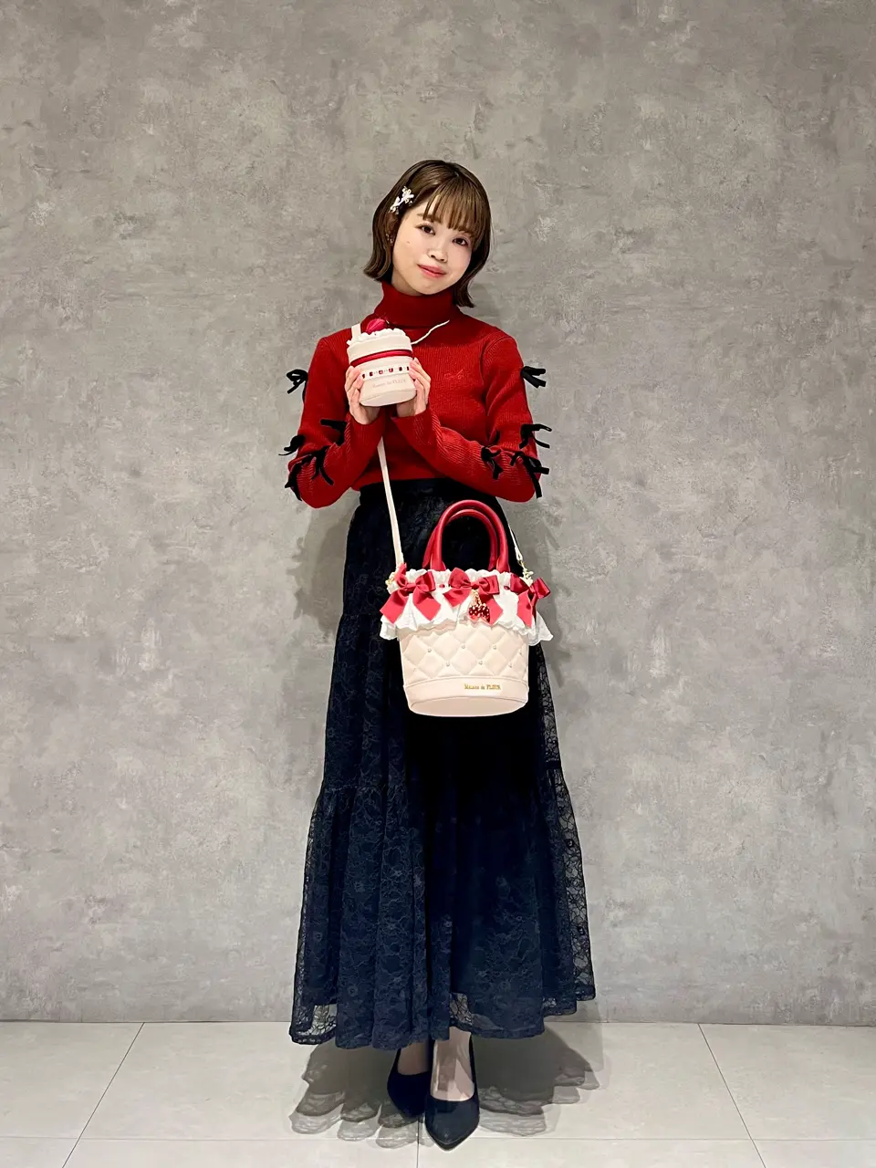 メゾンドフルール ガトーフレーズ2Wayバッグ 新品 ガトーフレーズ2Wayバッグ/Maison de FLEUR（メゾン ド フルール）の