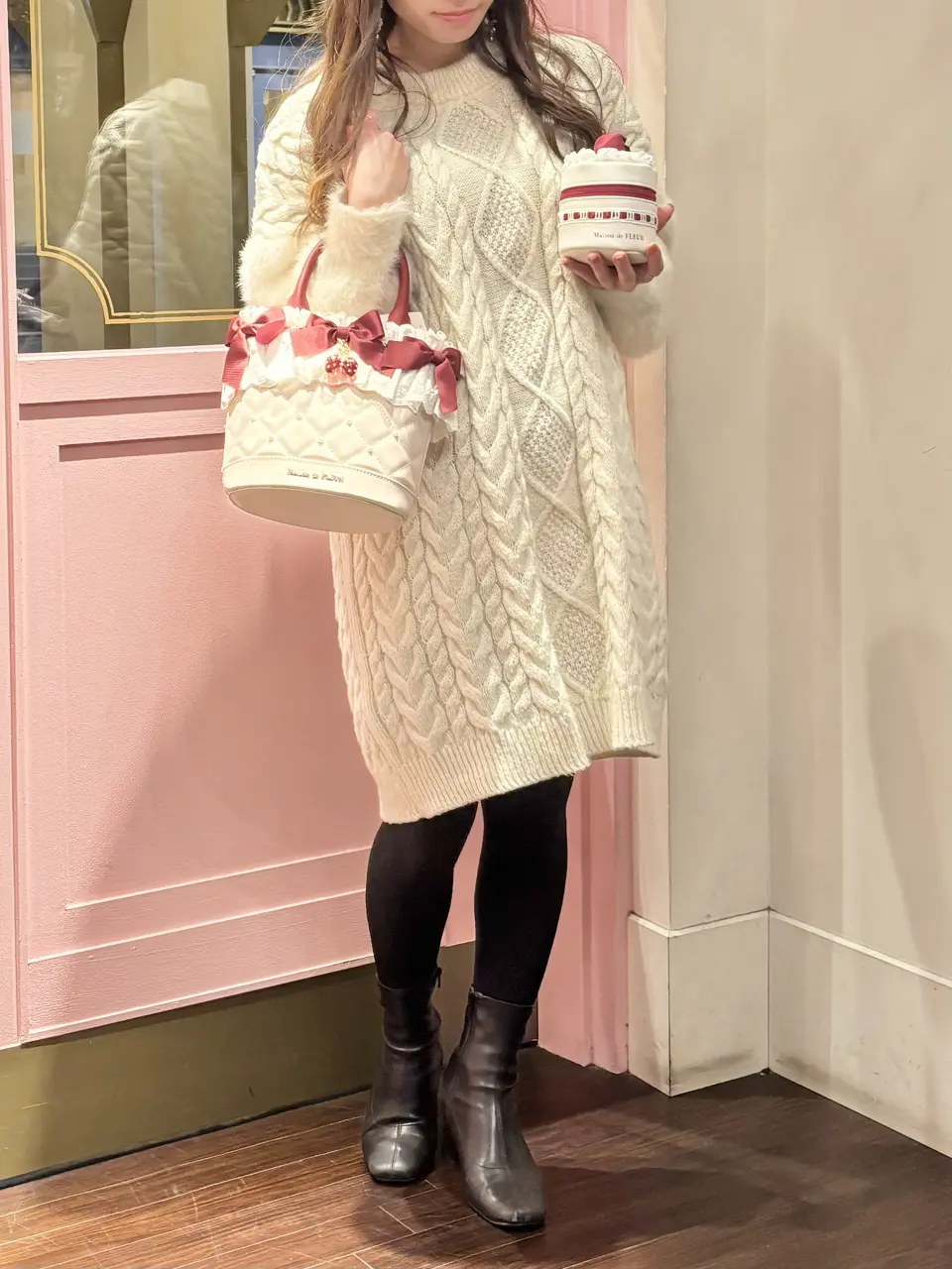 ガトーフレーズ2Wayバッグ/Maison de FLEUR（メゾン ド フルール）の